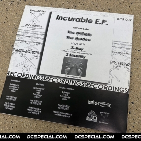 Hardcore Vinyl 'Knightcore Recordings - KCR 002 - 2 Insanity – Incurable E.P.'