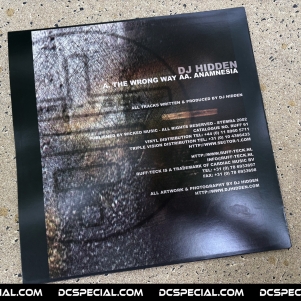 Ruffneck Vinyl 'RUFF61 - Ruff-Teck - DJ Hidden – The Wrong Way / Anamnesia'