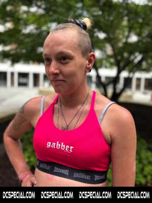 100% Hardcore Women's Sports Top 'Gabber Fuchsia'