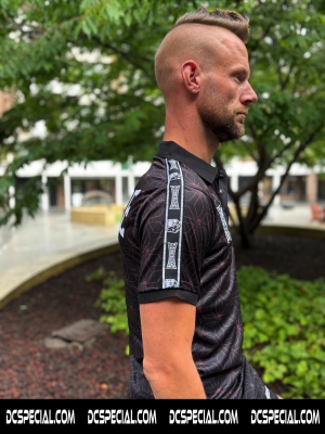 100% Hardcore Voetbalshirt 'Essential Taped Red'