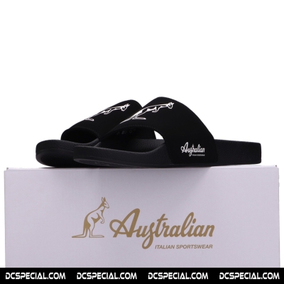 Australian Pantoufles 'Black/White'