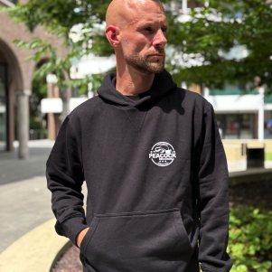 Dr. Peacock Hooded Sweater 'Peacock Records'