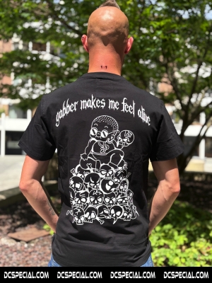 Gabber Dolls T-shirt 'Gabber Makes Me Feel Alive'