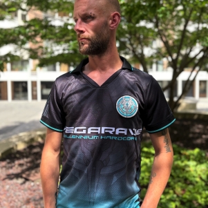 Megarave Football Shirt 'Millennium Hardcore'