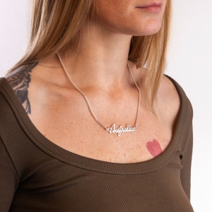Australian Zilveren Ketting 'Australian'