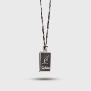 Australian Zilveren Ketting 'Australian Hanger'
