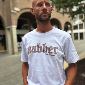 100% Hardcore T-shirt 'Gabber Burgundy'