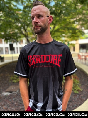 100% Hardcore Maillot De Football 'Striped Distorted'