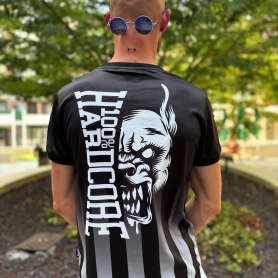 100% Hardcore Maillot De Football 'Striped Branded Rage'