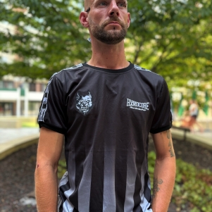 100% Hardcore Voetbalshirt 'Striped Branded Rage'