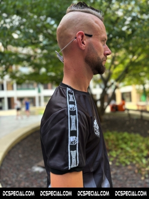 100% Hardcore Voetbalshirt 'Striped Branded Rage'