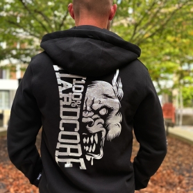 100% Hardcore Hooded Sweater 'Silver'