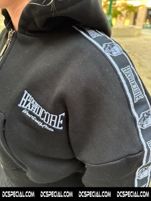 100% Hardcore Cropped Hooded Sweater 'Branded Rage'
