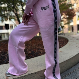 100% Hardcore Pantalon de jogging femme coupe droite 'Essential Pink'
