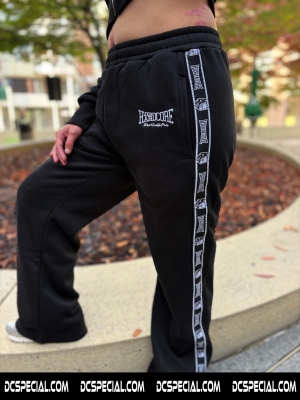 100% Hardcore Pantalon de jogging femme coupe droite 'Essential'