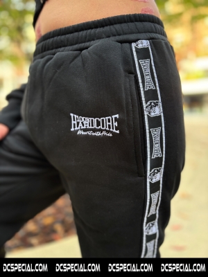 100% Hardcore Pantalon de jogging femme coupe droite 'Essential'