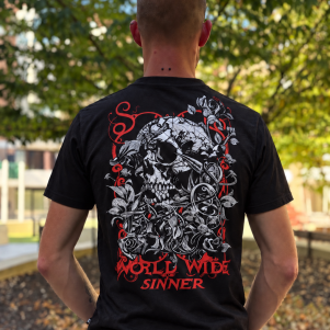 Nosferatu T-shirt 'Worldwide Sinner'