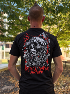 Nosferatu T-shirt 'Worldwide Sinner'
