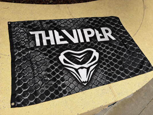 The Viper Flag 'Snake Black'