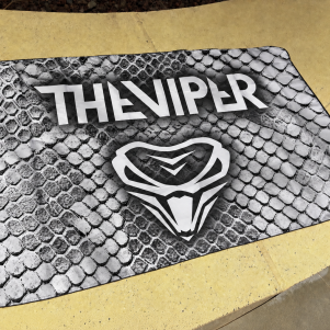 The Viper Flag 'Snake White'