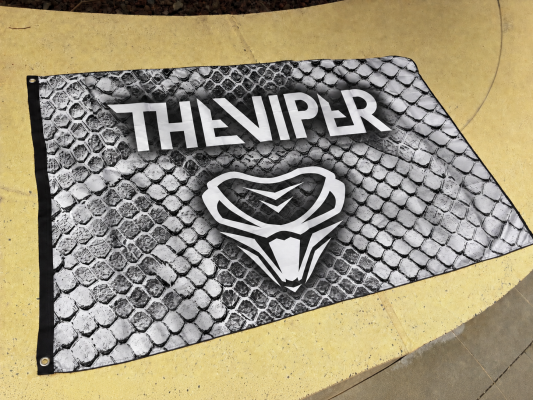 The Viper Flag 'Snake White'