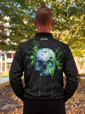 System Overload Training Jacket 'System Overload X 100% Hardcore Skull'