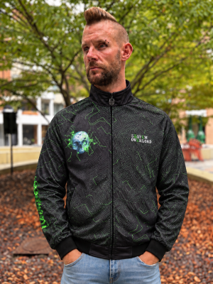 System Overload Training Jacket 'System Overload X 100% Hardcore Skull'