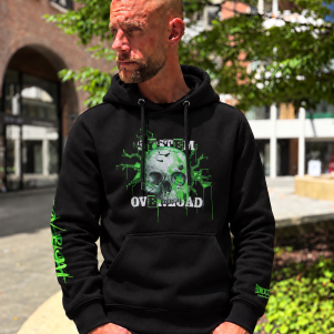 System Overload Hooded Sweater 'System Overload X 100% Hardcore Skull'