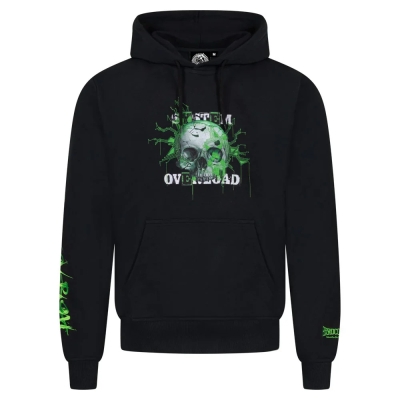 System Overload Hooded Sweater 'System Overload X 100% Hardcore Skull'