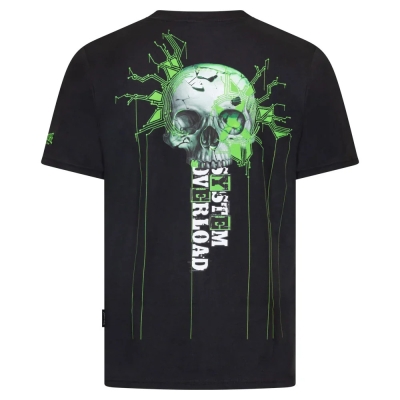 System Overload T-shirt 'System Overload X 100% Hardcore Skull'