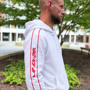 Marc Acardipane Hooded Sweater 'Carrier White'