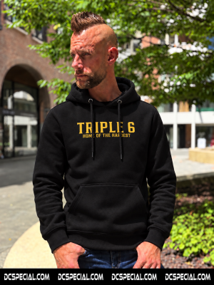 Triple Six Records Hooded Sweater 'Essential Gold'
