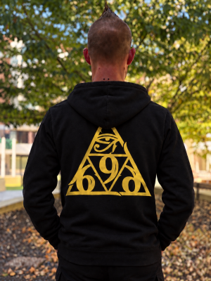 Triple Six Records Hooded Sweater 'Essential Gold'