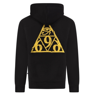 Triple Six Records Hooded Sweater 'Essential Gold'