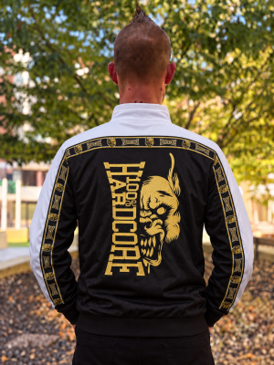 100% Hardcore Trainingsjas 'Essential Gold White'