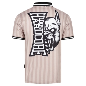 100% Hardcore Voetbalshirt 'Classic Striped Sand'