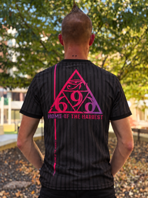 Triple Six Records Voetbalshirt 'Home Of The Hardest Pink'