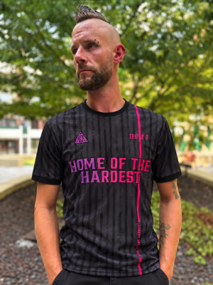 Triple Six Records Voetbalshirt 'Home Of The Hardest Pink'